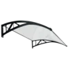 A sleek, curved white wing stabilizer with a black frame, designed for aerodynamic performance in model aircraft. Its Called Awning 800MM x 1.0M!
