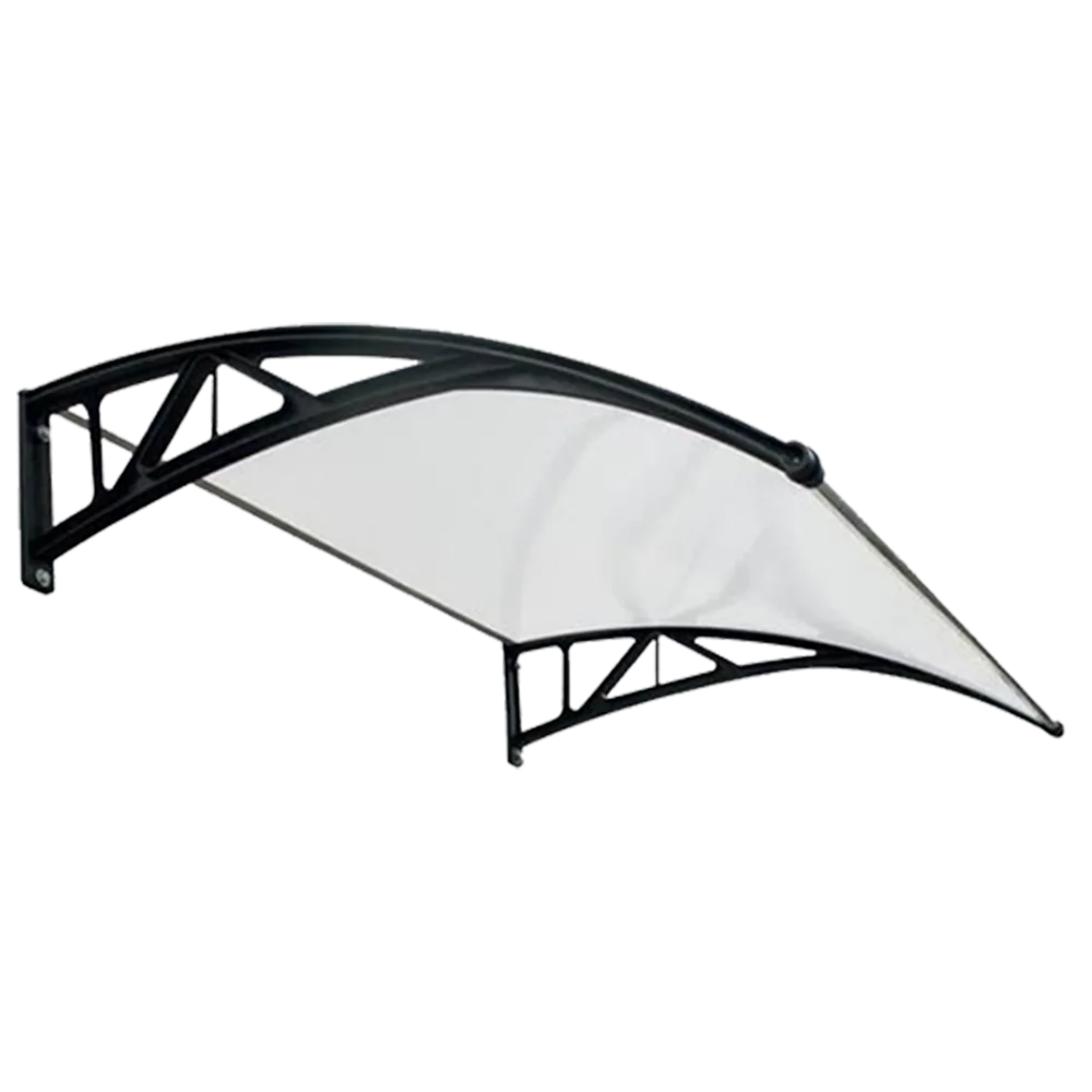 A sleek, curved white wing stabilizer with a black frame, designed for aerodynamic performance in model aircraft. Its Called Awning 800MM x 1.0M!