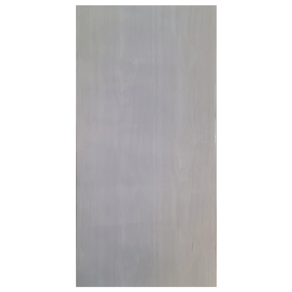 A smooth, pale gray vertical surface with subtle texture and faint vertical lines, resembling a minimalist backdrop. Its Called Light Grey PVC Ceiling