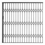Upgrade your security with a durable expanding security aluminium gate 1.8M x 2.1M. Perfect for homes and businesses. Custom sizes available. Order now for free delivery! Expanding Security Aluminium Gate 1.5M*2.1M