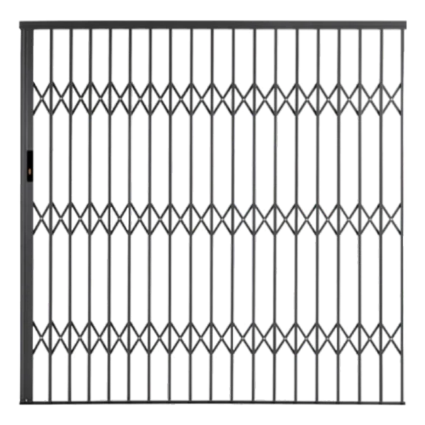 Upgrade your security with a durable expanding security aluminium gate 1.8M x 2.1M. Perfect for homes and businesses. Custom sizes available. Order now for free delivery! Expanding Security Aluminium Gate 1.5M*2.1M