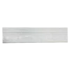 Ornate white wall crown molding featuring a decorative pattern of curves and ridges, enhancing architectural elegance. EPS Pattern Cornice Concord (PLS025)