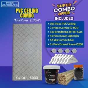PVC Ceiling Combo | 11.70² | 16033