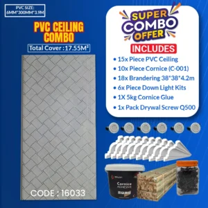 PVC Ceiling Combo | 17.55² | 16033
