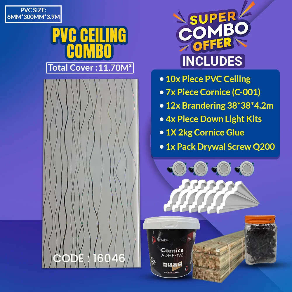 PVC Ceiling Combo | 11.70² | 16046