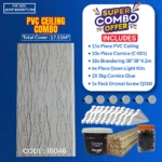 PVC Ceiling Combo | 17.55² | 16046