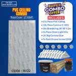 PVC Ceiling Combo | 17.55² | 16122