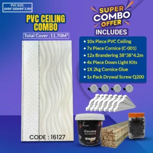 PVC Ceiling Combo | 11.70² | 16127