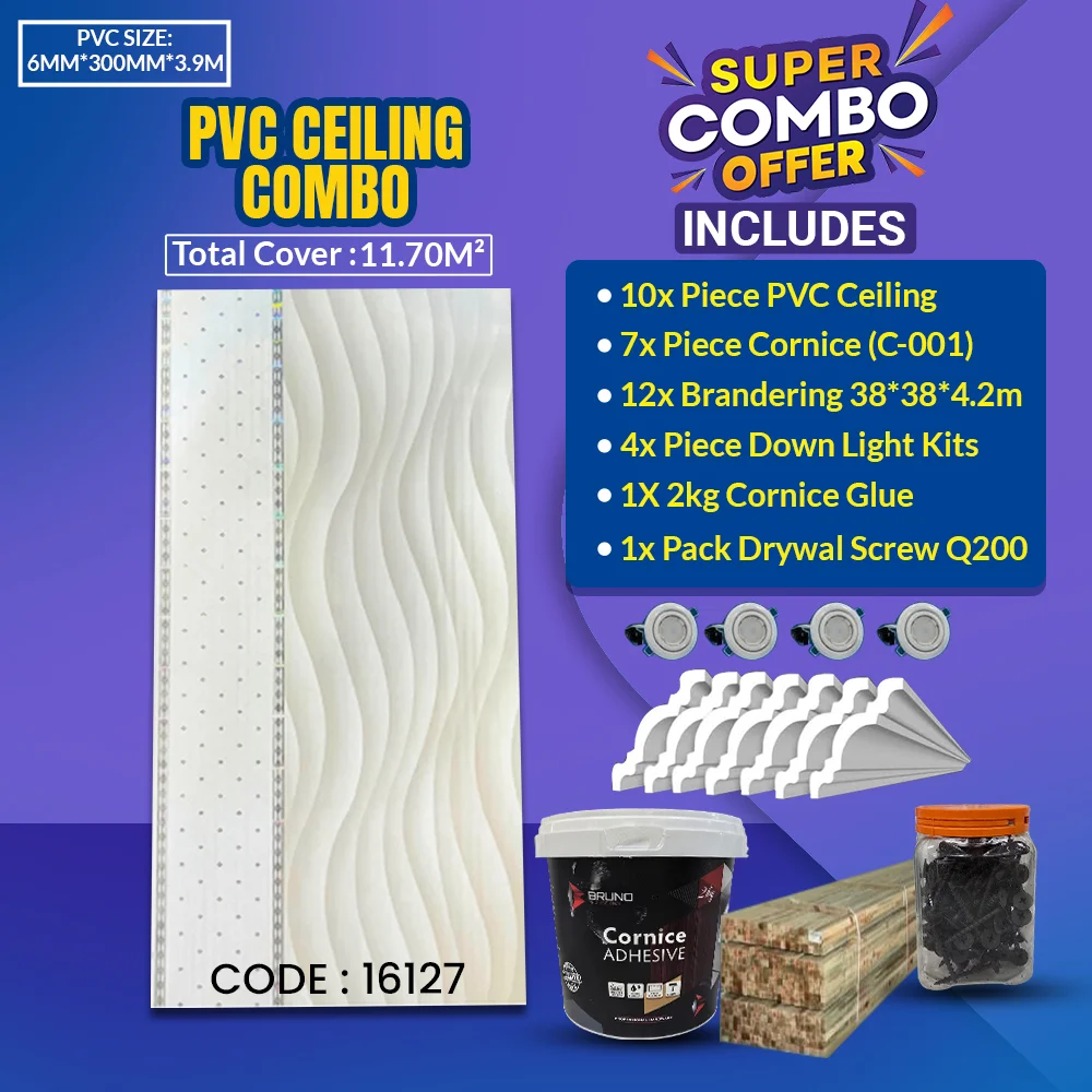 PVC Ceiling Combo | 11.70² | 16127