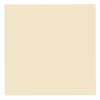 A plain beige square with a black border on the upper right corner. Ivory Porcelain Tiles - Glossy Polished - 600X600mm