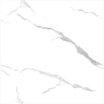 Carrara White Wall Tiles Glossy Polished Ceramic 400x400mm | A-Grade