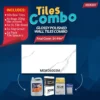 Carrara White Wall Tiles Combo – Glossy Polished – Ceramic – 300x600mm – A-Grade