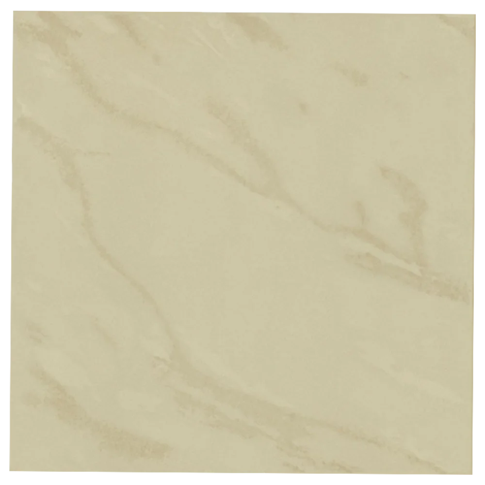 Light beige marble tile with subtle veins, featuring a smooth, glossy surface and a minimalist design aesthetic. Its Caled Ivory Design Porcelain Tiles