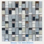 Mosiac Crystal Bedazzle-1 Tiles - Grey, Ash, Peace, Black Marble | Dunnottar Hardware