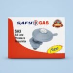 Safy Gas Regulator - Safy Low Pressure Gas Cylinder Regulator 5kg to 7kg.