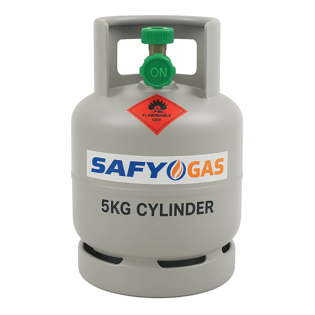 5KG Gas Cylinder – Empty Gas Cylinders Only (no gas included)