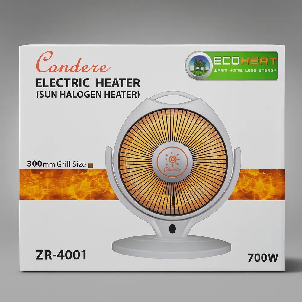 Condere Electric Heater - Sun Halogen Heater