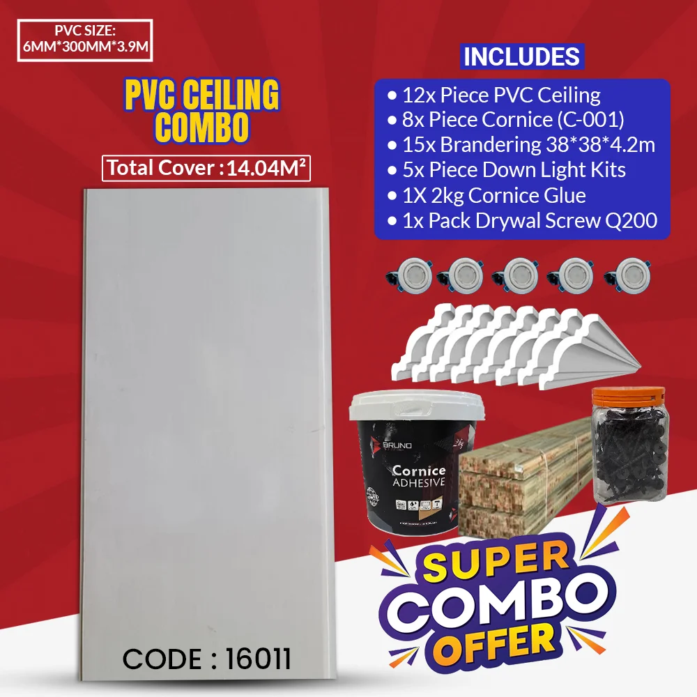 PVC Ceiling Combo 14.04² | 16011