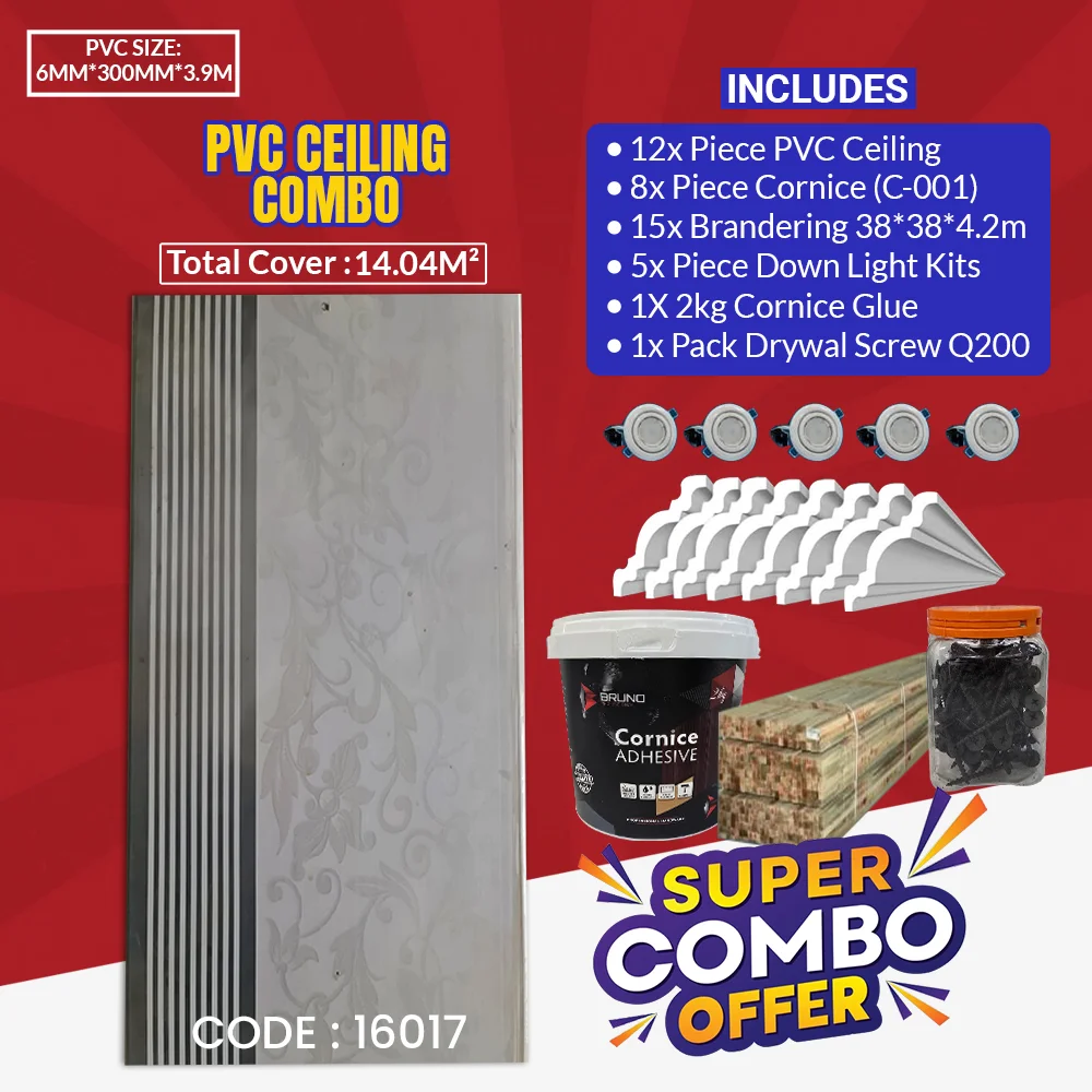 PVC Ceiling Combo 14.04² | 16017