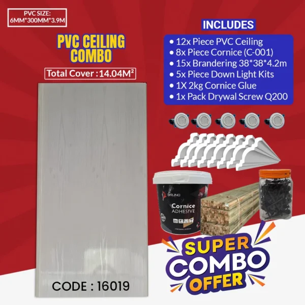 PVC Ceiling Combo 14.04² | 16019