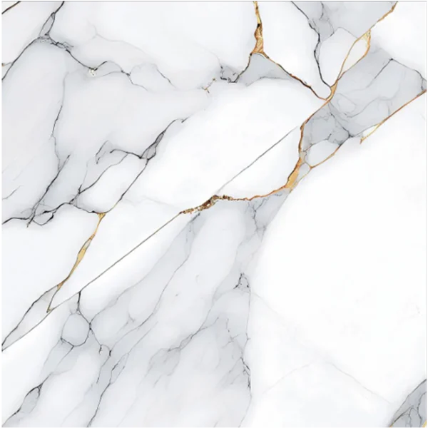 Carrara Mist Grey Porcelain Tile 600x600mm – A-Grade