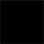Black Glazed Porcelain Tile 600x600mm A-Grade
