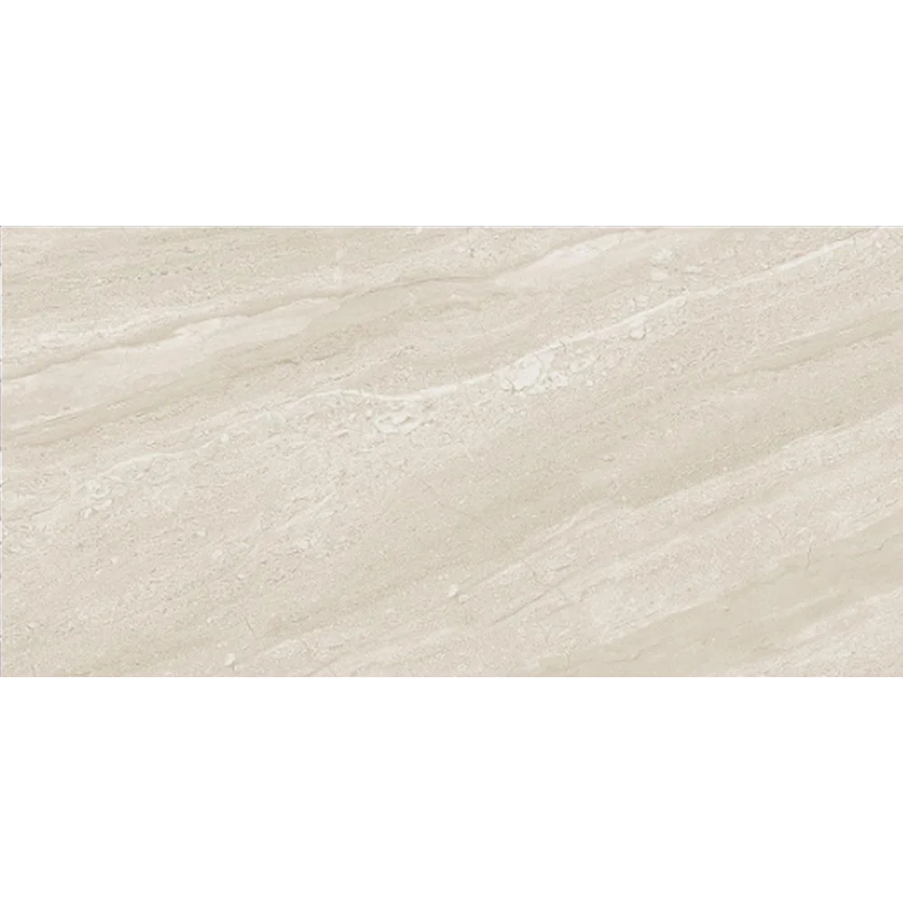 Wall Tile Matt Light Grey Glossy Ceramic 300x600mm | A-Grade
